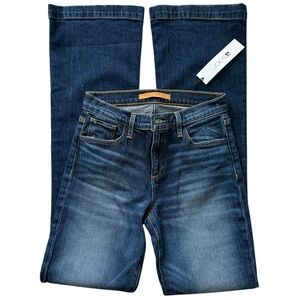 Joe's Jeans Women's The Frankie Mid Rise Bootcut Wide Hem Size 25